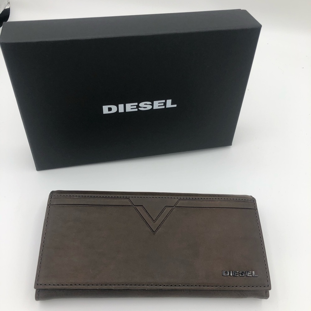 DIESEL Womens Bifold Wallet  Leather